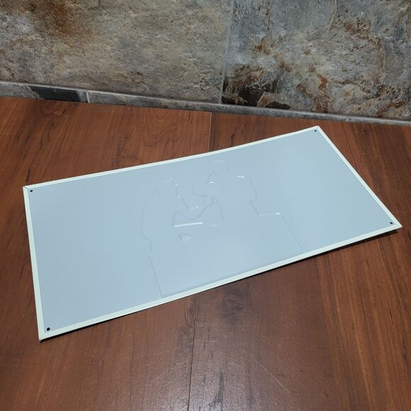 VTG Coca Cola Tin Metal Poster Wall Hanging Decor - Picture 9 of 9